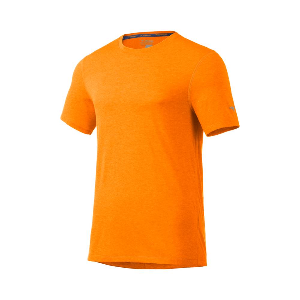 Mizuno Men's Inspire T-Shirts Orange (421646-BQH)